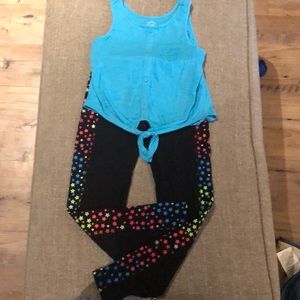 Workout and dance outfit